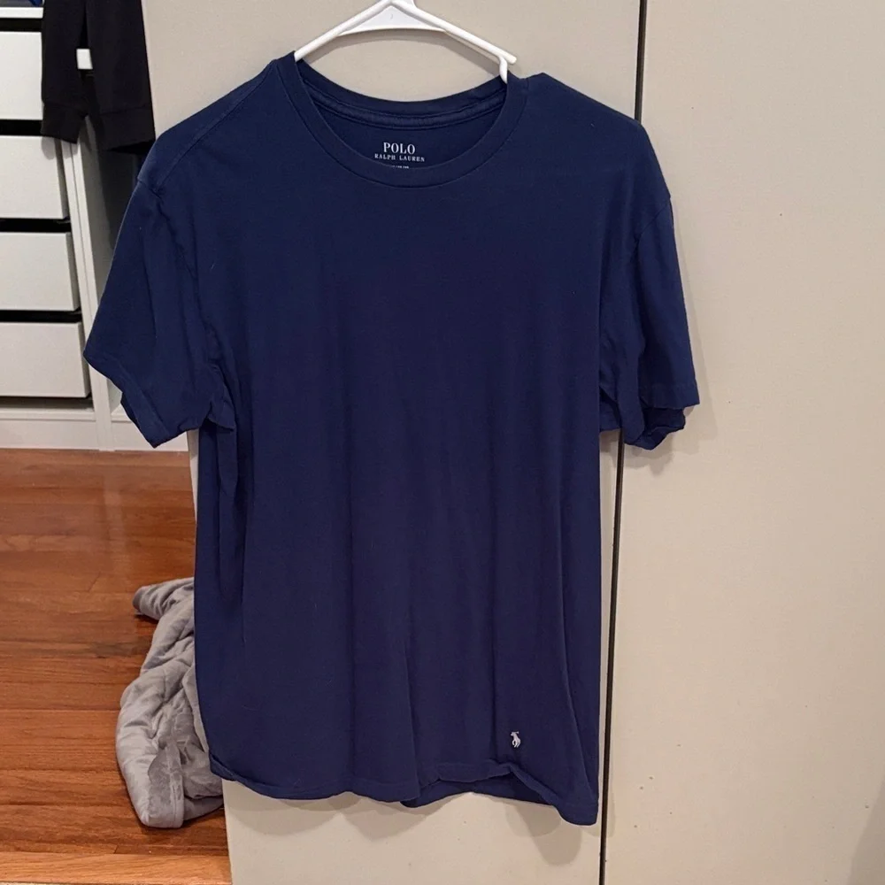 Polo Ralph Lauren Men's Classic Fit Cotton Tee – Navy - Size Medium